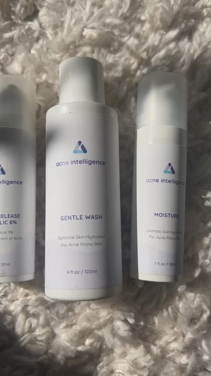 Acne Intelligence Skin Trifecta - Facial Cleansing Kits for Acne Treatment